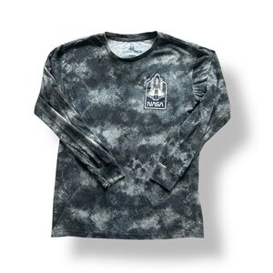 [Hyper Space] NASA Long Sleeve Tie-dye Tee
